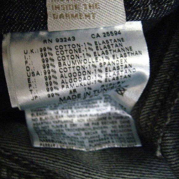 👖 Diesel Vixy Women's Blue Jeans 27X32 - Picture 9 of 10